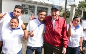 Presidente Daniel Ortega y Vicepresidenta Rosario Murillo votan en Elecciones Soberanas 2022