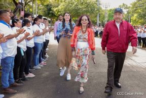 Presidente Daniel Ortega y Vicepresidenta Rosario Murillo votan en Elecciones Soberanas 2022