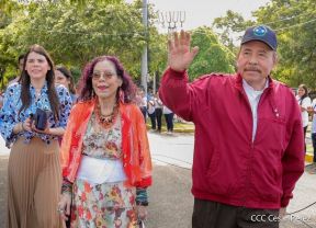 Presidente Daniel Ortega y Vicepresidenta Rosario Murillo votan en Elecciones Soberanas 2022