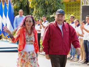 Presidente Daniel Ortega y Vicepresidenta Rosario Murillo votan en Elecciones Soberanas 2022