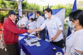 Presidente Daniel Ortega y Vicepresidenta Rosario Murillo votan en Elecciones Soberanas 2022