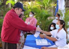 Presidente Daniel Ortega y Vicepresidenta Rosario Murillo votan en Elecciones Soberanas 2022