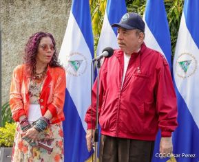 Presidente Daniel Ortega y Vicepresidenta Rosario Murillo votan en Elecciones Soberanas 2022