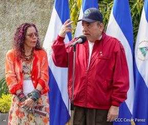 Presidente Daniel Ortega y Vicepresidenta Rosario Murillo votan en Elecciones Soberanas 2022