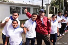 Presidente Daniel Ortega y Vicepresidenta Rosario Murillo votan en Elecciones Soberanas 2022