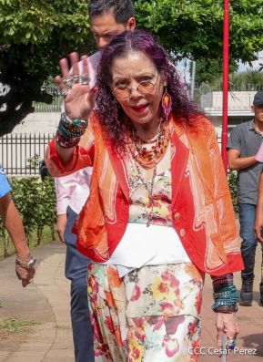 Presidente Daniel Ortega y Vicepresidenta Rosario Murillo votan en Elecciones Soberanas 2022