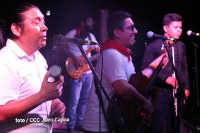 Fiesta de la Militancia Sandinista en la Plaza de Las Victorias