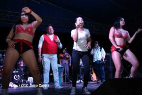 Fiesta de la Militancia Sandinista en la Plaza de Las Victorias