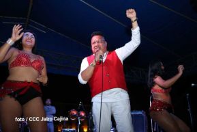 Fiesta de la Militancia Sandinista en la Plaza de Las Victorias