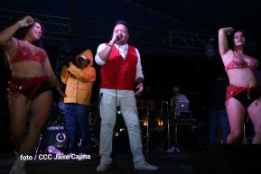 Fiesta de la Militancia Sandinista en la Plaza de Las Victorias