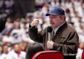 Clausura del Congreso de Juventud Sandinista 19 de Julio