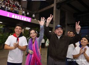 Clausura del Congreso de Juventud Sandinista 19 de Julio