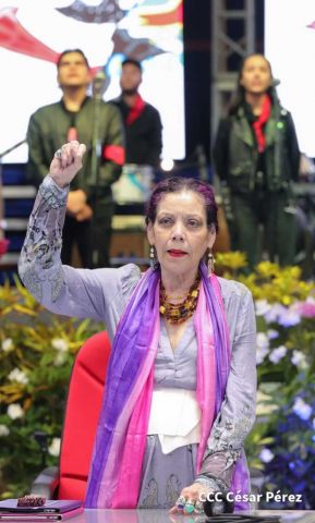 Clausura del Congreso de Juventud Sandinista 19 de Julio