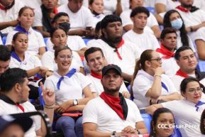 Clausura del Congreso de Juventud Sandinista 19 de Julio