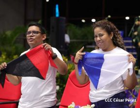Clausura del Congreso de Juventud Sandinista 19 de Julio