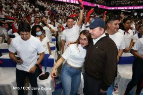 Clausura del Congreso de Juventud Sandinista 19 de Julio