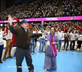 Clausura del Congreso de Juventud Sandinista 19 de Julio