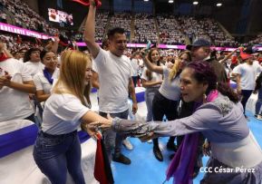 Clausura del Congreso de Juventud Sandinista 19 de Julio