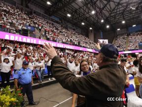 Clausura del Congreso de Juventud Sandinista 19 de Julio