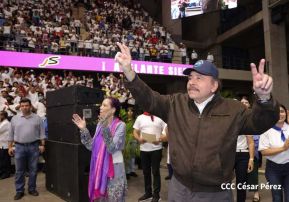 Clausura del Congreso de Juventud Sandinista 19 de Julio