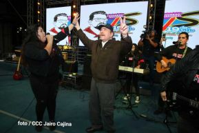 Clausura del Congreso de Juventud Sandinista 19 de Julio