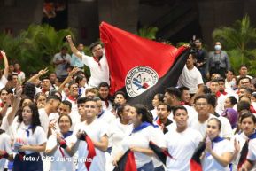 Clausura del Congreso de Juventud Sandinista 19 de Julio