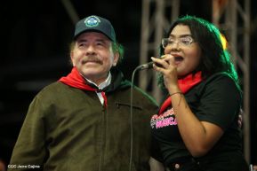 Clausura del Congreso de Juventud Sandinista 19 de Julio