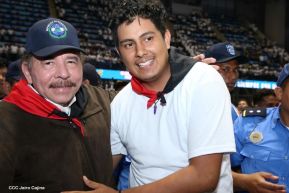 Clausura del Congreso de Juventud Sandinista 19 de Julio