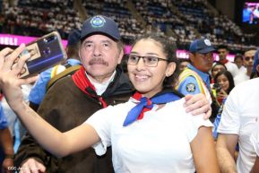 Clausura del Congreso de Juventud Sandinista 19 de Julio