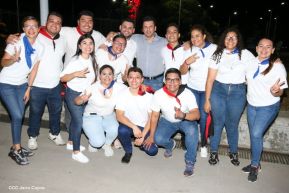 Clausura del Congreso de Juventud Sandinista 19 de Julio