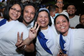 Clausura del Congreso de Juventud Sandinista 19 de Julio