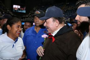 Clausura del Congreso de Juventud Sandinista 19 de Julio