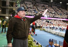 Clausura del Congreso de Juventud Sandinista 19 de Julio