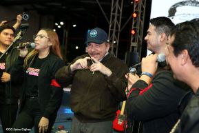 Clausura del Congreso de Juventud Sandinista 19 de Julio