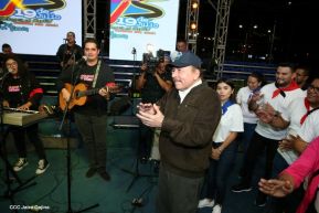 Clausura del Congreso de Juventud Sandinista 19 de Julio