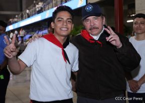 Clausura del Congreso de Juventud Sandinista 19 de Julio