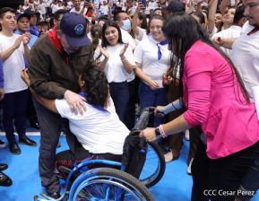 Clausura del Congreso de Juventud Sandinista 19 de Julio