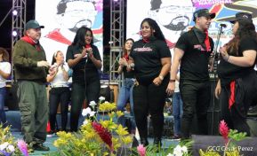 Clausura del Congreso de Juventud Sandinista 19 de Julio