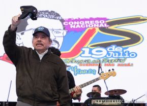 Clausura del Congreso de Juventud Sandinista 19 de Julio