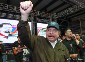 Clausura del Congreso de Juventud Sandinista 19 de Julio