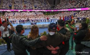 Clausura del Congreso de Juventud Sandinista 19 de Julio