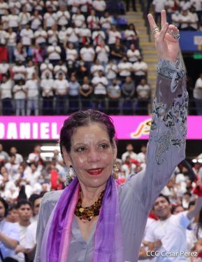 Clausura del Congreso de Juventud Sandinista 19 de Julio