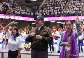 Clausura del Congreso de Juventud Sandinista 19 de Julio