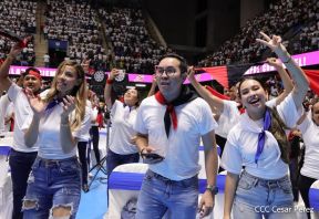 Clausura del Congreso de Juventud Sandinista 19 de Julio