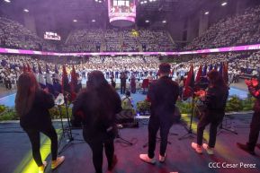 Clausura del Congreso de Juventud Sandinista 19 de Julio