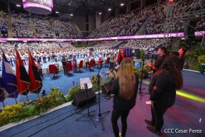 Clausura del Congreso de Juventud Sandinista 19 de Julio