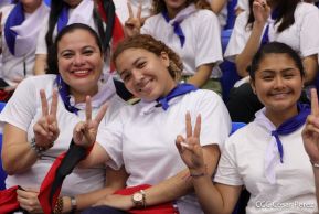 Clausura del Congreso de Juventud Sandinista 19 de Julio