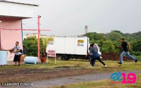Incendio en tramos de pólvora en Tiscapa