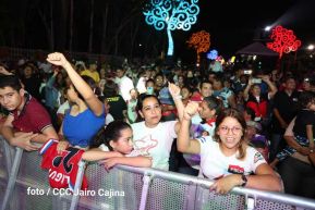 Celebración de la Fiesta de las Victorias en Avenida de Bolívar a Chávez