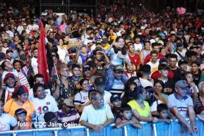 Celebración de la Fiesta de las Victorias en Avenida de Bolívar a Chávez